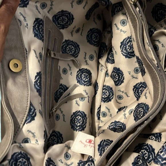 Lucky Brand Large Leather Shoulder Bag - Picture 5 of 15